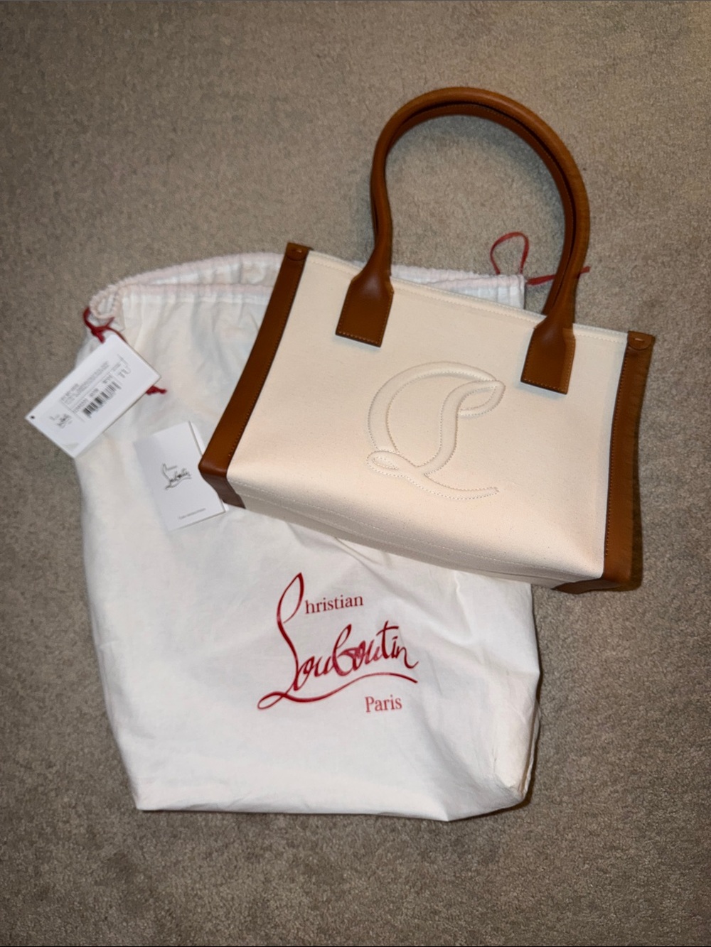 Christian Louboutin by my side Tote Bag
